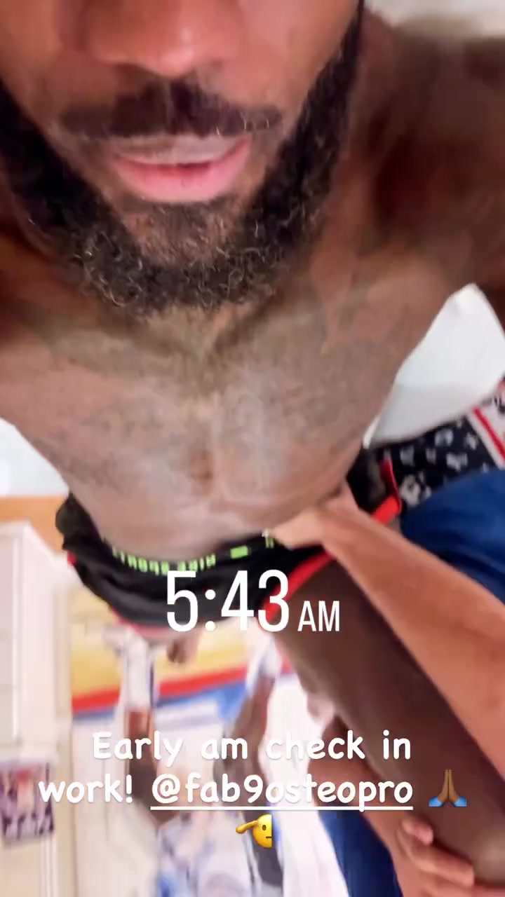 老骥伏枥!詹姆斯晒凌晨5点43分训练:早间的训练打卡!