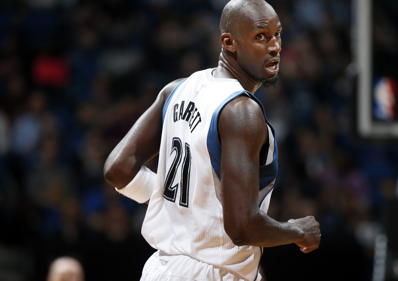 NBA独一份!加内特五项主要数据占据森林狼队史第一!