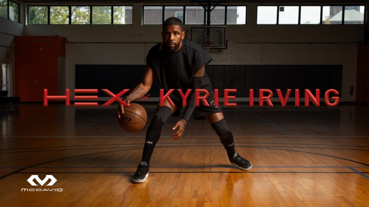 NBA巨星凯里・欧文正式签约迈克达威,共筑专业运动防护新标杆
